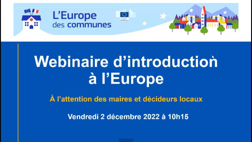 webinaire europe